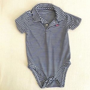Vineyard Vines onesie with collar